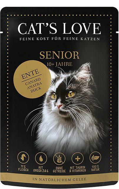 Cat's Love Senior 85g Beutel KatzennassfutterVorschaubild