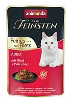 animonda Vom Feinsten Adult Feines mit Filets 85g Katzennassfutter