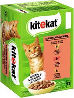 KITEKAT klassisische Auswahl Sauce  Multipack 12 x 85 Gramm Katzennassfutter