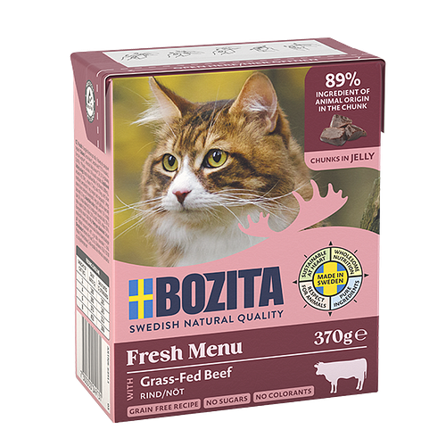 Bozita Häppchen in Gelee 370 Gramm Katzennassfutter
