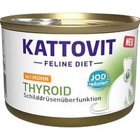 Kattovit Feline Diet Thyroid Huhn 185g Katzennassfutter