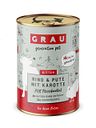 Vorschaubild grau Katze 400 Gramm Katzennassfutter
