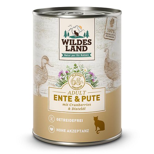 WILDES LAND Katze CLASSIC 375 / 400g