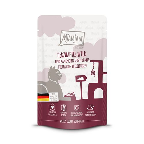 MJAMJAM Quetschies 125g Beutel Katzennassfutter