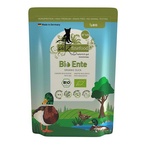 catz finefood Bio 12 x 85g Katzennassfutter
