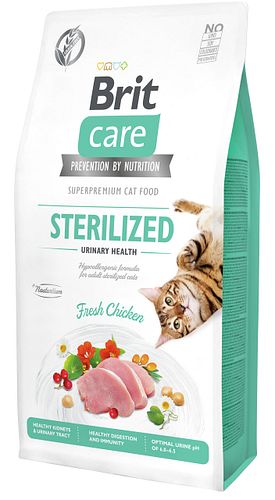 Brit Care Fresh Chicken getreidefrei Sterilized Katzentrockenfutter