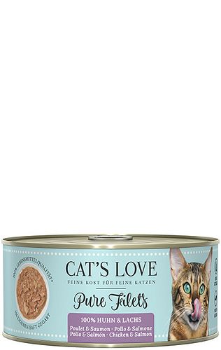 Cat's Love Pure Filets 100g Dose Katzennassfutter