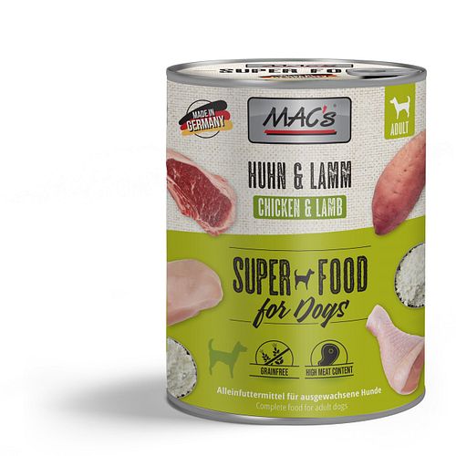 MAC's SuperFood for Dogs Dose Hundenassfutter