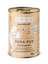Vorschaubild grau Hund 400 Gramm Hundenassfutter
