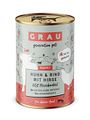 grau Hund 400 Gramm HundenassfutterVorschaubild
