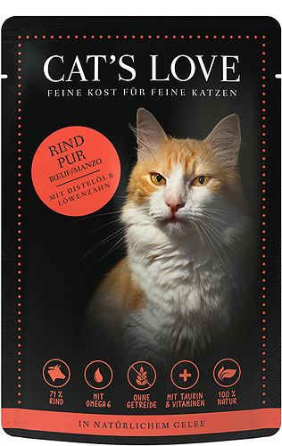 Cat's Love Adult 85g Beutel Katzennassfutter