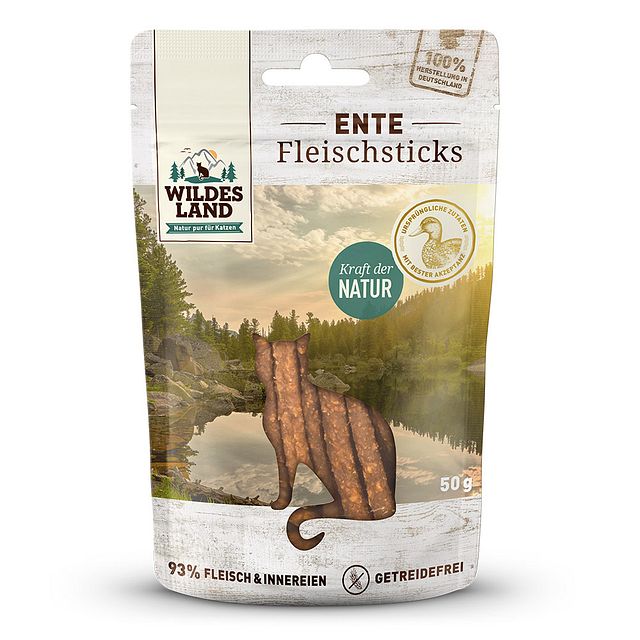 WILDES LAND Katze Fleischsticks KatzensnackVorschaubild