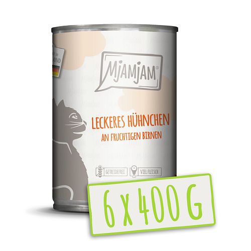 MJAMJAM 400 Gramm Katzennassfutter
