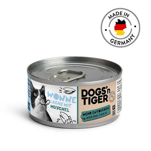 Dogs'n Tiger 70g Dose Katzenassfutter
