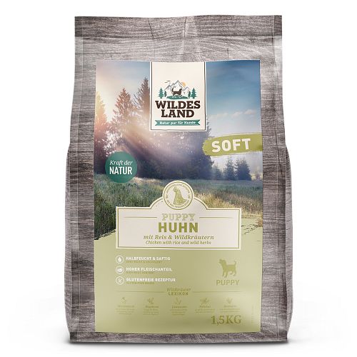 Wildes Land PUPPY  Huhn SOFT Hundetrockenfutter