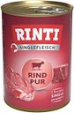 Vorschaubild RINTI Singlefleisch 400g Dose Hundenassfutter
