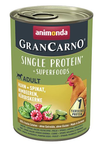 animonda Gran Carno Superfoods 400g Dose Hundenassfutter