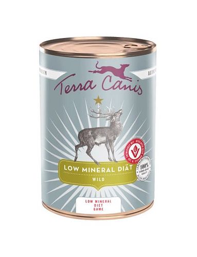 Terra Canis Low Mineral Diät 400g-Dose Hundenassfutter