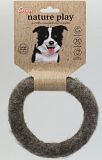 Corwex nature play Ring 15 Centimeter braun HundespielzeugZubehörbild