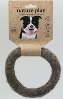 Corwex nature play Ring 15 Centimeter braun Hundespielzeug