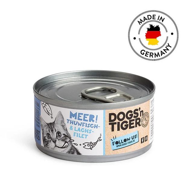 Dogs'n Tiger 70g Dose KatzenassfutterVorschaubild