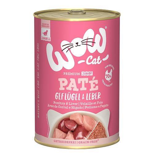 WOW Cat Premium Paté 400g