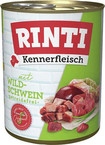 RINTI Kennerfleisch 800g Dose Hundenassfutter