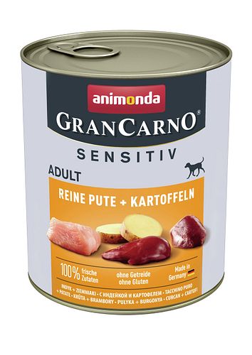 animonda Gran Carno Sensitive Adult 800g Dose Hundenassfutter