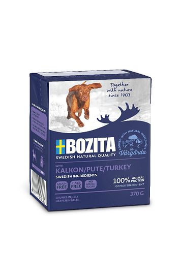 Bozita Happen in Gelee 370 Gramm Hundenassfutter