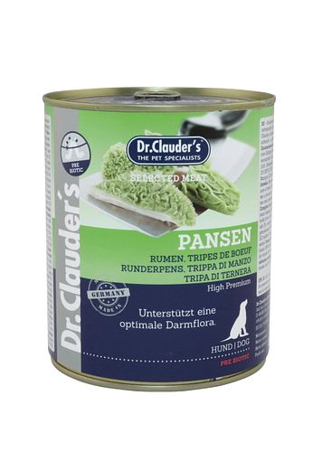 Dr. Clauder's Selected Meat Pre Biotics 800g Dosen Hundenassfutter