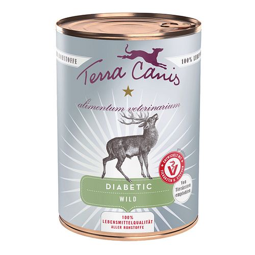 Terra Canis Diabetic Diät 400g-Dose Hundenassfutter