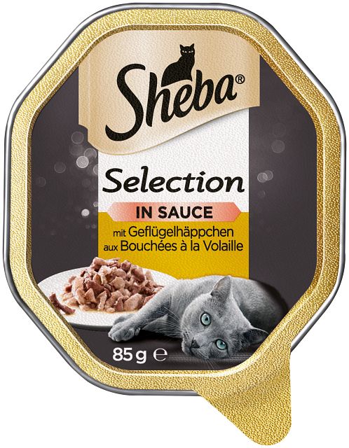 Sheba Selection in Sauce 85 Gramm Schale KatzennassfutterVorschaubild