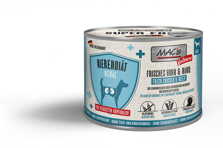 MAC's Vetcare Niere Hundenassfutter