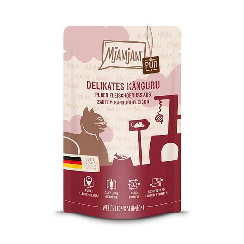 MJAMJAM Quetschies PUR 125g Beutel Katzennassfutter