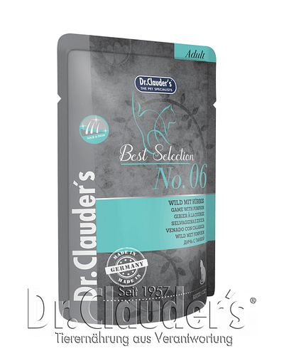 Dr Clauder's Best Selection 85 Gramm Katzennassfutter