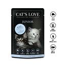 Vorschaubild Cat's Love Junior 85g Beutel Katzennassfutter