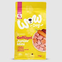 WOW Minis Junior Geflügel 1kg Hundetrockenfutter