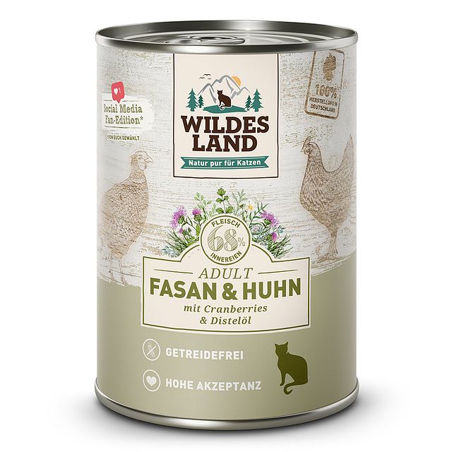 WILDES LAND Katze CLASSIC 375 / 400gVorschaubild