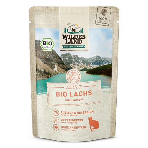 WILDES LAND Katze BIO 85g