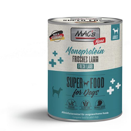 MAC's Dog MONO Sensitive Dose Hundenassfutter