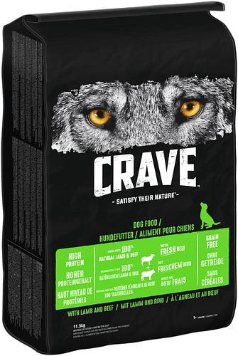 CRAVE Adult Lamm & Rind Hundetrockenfutter
