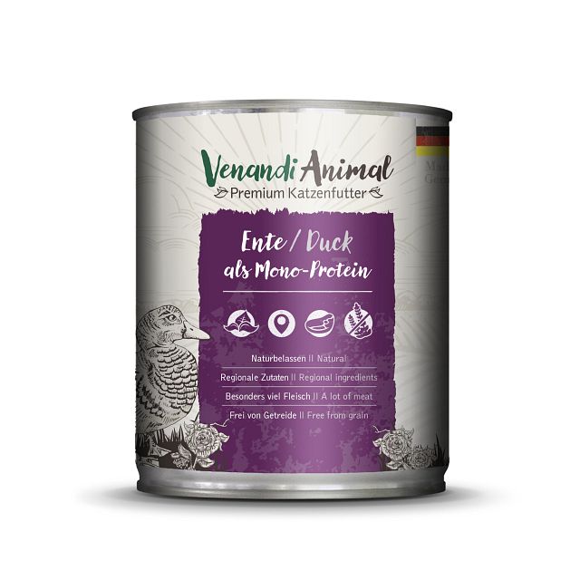 Venandi Animal Monoprotein 800g KatzennassfutterVorschaubild
