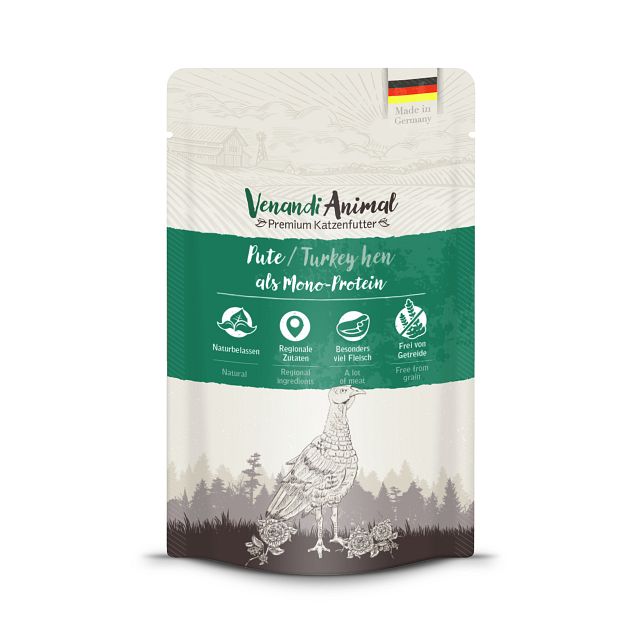 Venandi Animal Monoprotein 125g KatzennassfutterVorschaubild