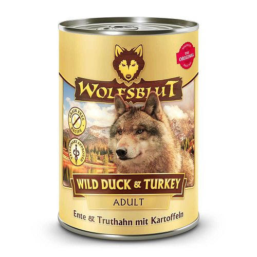 WOLFSBLUT 395g Hundenassfutter