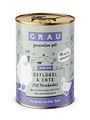 grau Hund 400 Gramm HundenassfutterVorschaubild