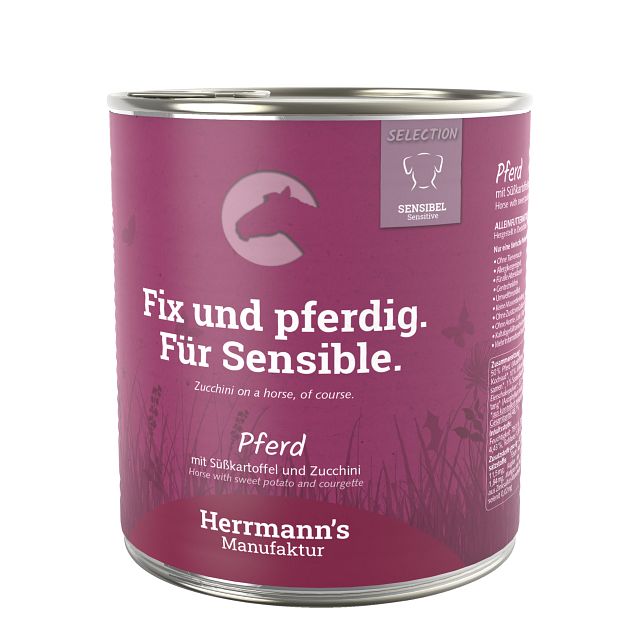 Herrmann's Selection Sensibel / Sensitiv 800g Dose HundenassfutterVorschaubild