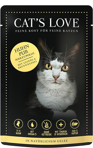 Cat's Love Adult 85g Beutel Katzennassfutter