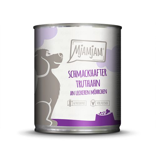 MJAMJAM Leckere Mahlzeit 800g Dose Hundenassfutter
