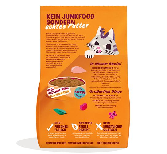 Edgard&Cooper Adult Huhn Katzentrockenfutter