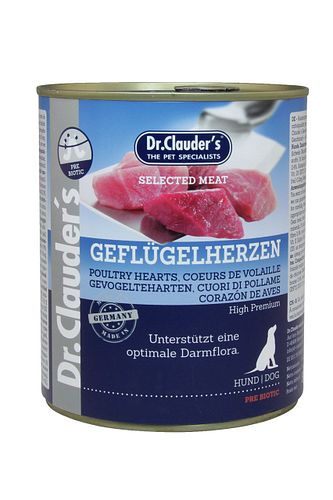 Dr. Clauder's Selected Meat Pre Biotics 800g Dosen Hundenassfutter